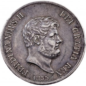 Italy, 120 Grana 1855, Naples