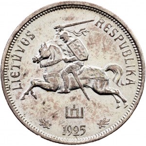 Lithuania, 5 Litai 1925, London
