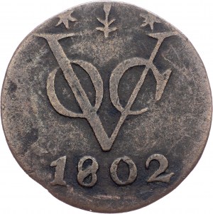 Netherlands East Indies, 1 Duit 1802