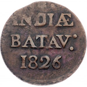 Netherlands East Indies, 1 Duit 1826, Surabaya