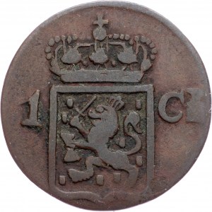 Netherlands East Indies, 1 Cent 1839, W