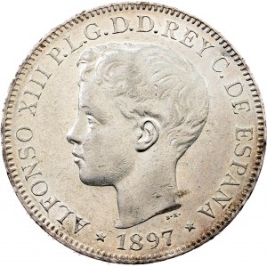 Philippines, 1 Peso 1897