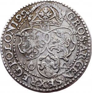 Sigismund III. Vasa, Szóstak / 6 Groszy 1599, Malbork