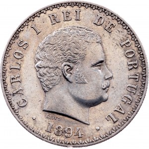 Charles I., 500 Reis 1894, Lisbon