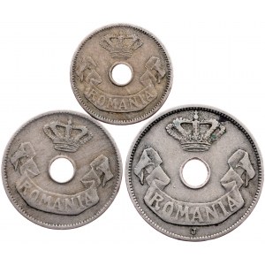 Romania, 5, 10, 20 Bani 1905, 1906