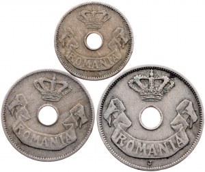 Romania, 5, 10, 20 Bani 1905, 1906