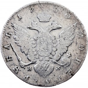 Russia, 1 Rouble 1780, СПБ-ИЗ