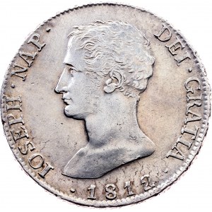 Španělsko, 20 Reales 1812, M AI, Madrid