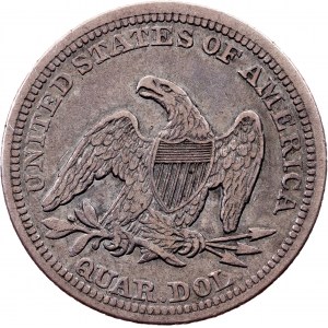 USA, 1/4 Dollar 1860, Philadelphia