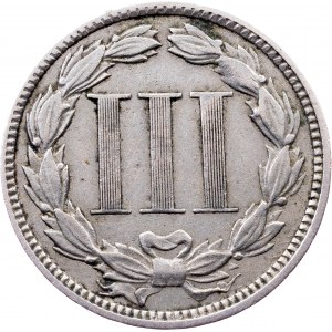 USA, 3 Cents 1871, Philadelphia