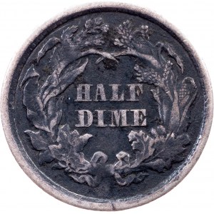 USA, Half Dime 1872, Philadelphia