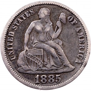 USA, 1 Groschen 1885, Philadelphia