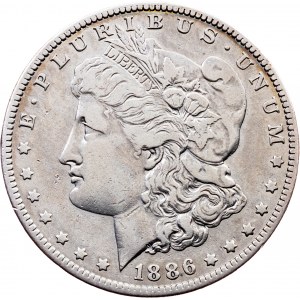 USA, Morgan Dollar 1886, New Orleans