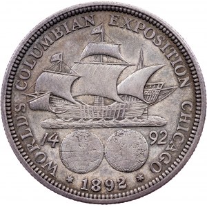 USA, 1/2 Dollar 1892, Philadelphia
