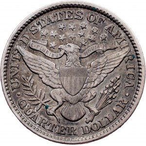 USA, 1/4 Dollar 1897, Philadelphia