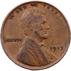 USA, 1 centesimo 1917, Filadelfia