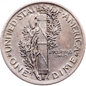 USA, 1 Dime 1919, Philadelphia