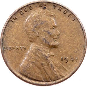USA, 1 Cent 1941, Philadelphia