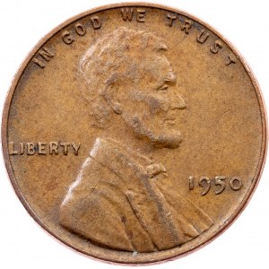 USA, 1 Cent 1950, Philadelphia