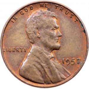 USA, 1 Cent 1957, Philadelphia