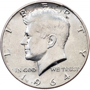 USA, 1/2 Dollar 1964, D, Denver