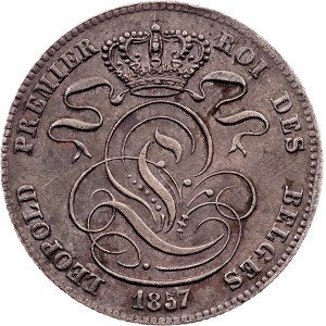 Belgium, 5 Centimes 1857, Brussels