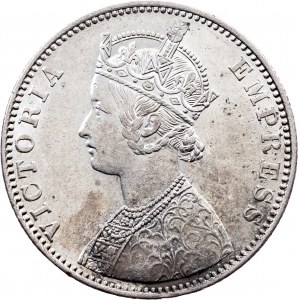 Britská Indie, 1 rupie 1901, Bombaj
