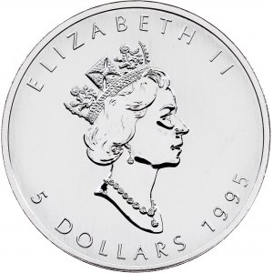 Canada, 5 Dollars 1995, Ottawa