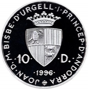 Andorra, 10 Diners 1996