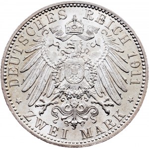Germany, 2 Mark 1911, D