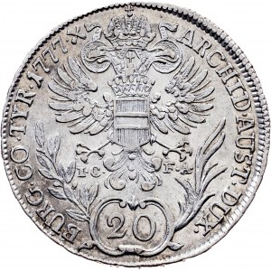 Maria Theresia, 20 Kreuzer 1777, I.C.-F.A.