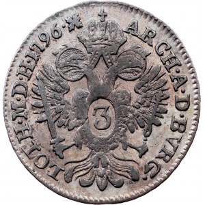 Franz I. (II.), 3 Kreuzer 1796, B, Kremnitz