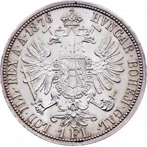 Franz Joseph I., 1 Gulden 1876, Vienna