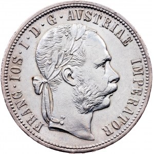 Franz Joseph I., 1 Gulden 1877, Vienna