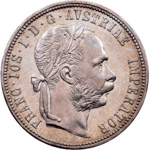 Franz Joseph I., 1 Gulden 1878, Vienna