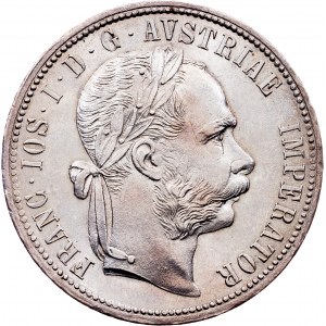 Franz Joseph I., 1 Gulden 1880, Vienna