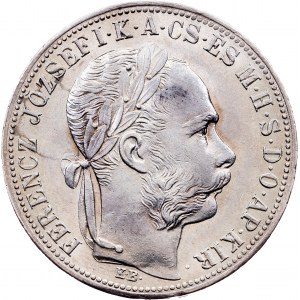 Franz Joseph I., 1 Forint 1883, KB