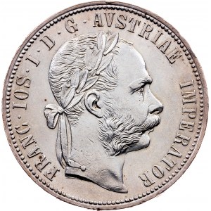 Franz Joseph I., 1 Gulden 1886, Vienna