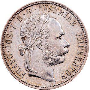 Franz Joseph I., 1 Gulden 1887, Vienna