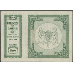 Freie Stadt Danzig, 6 1/2 % Darlehen über 100 £, 10.10.1927, Danzig