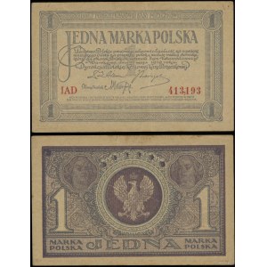 Poland, 1 Polish mark, 17.05.1919