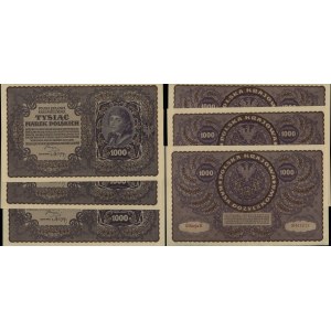 Poland, 3 x 1,000 Polish marks, 23.08.1919