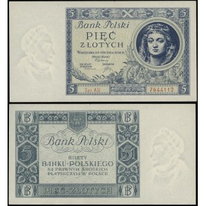 Polen, 5 Zloty, 2.01.1930
