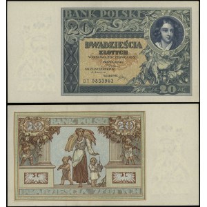 Pologne, 20 zloty, 20.06.1931