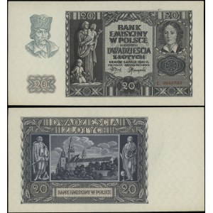 Pologne, 20 zloty, 1.03.1940
