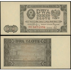 Poland, 2 zloty, 1.07.1948