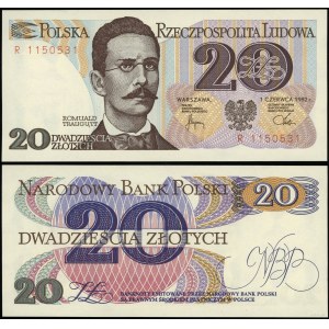 Poľsko, 20 zlotých, 1.06.1982