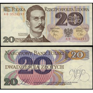 Poland, 20 zloty, 1.06.1982