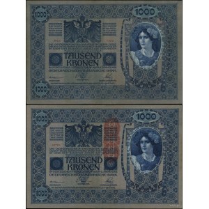 Austria, 1.000 koron, 2.01.1902 (1919)