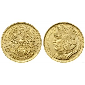 Polsko, 10 zlotých, 1925, Varšava